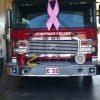 5 Foot Breast Cancer Health Awareness Loop On Fire Truck