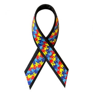 Autism Awareness Loop Ribbon