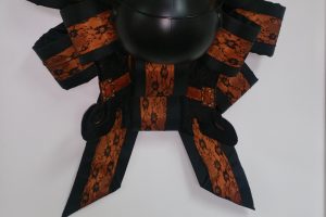 Halloween Bow - Orange Black Cauldron