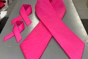 Breast Cancer Awareness Oversized Ribbon