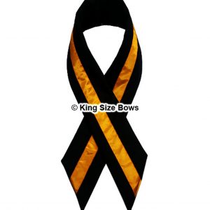 thin-gold line large cause loop suppor 911 dispatchers ribbon