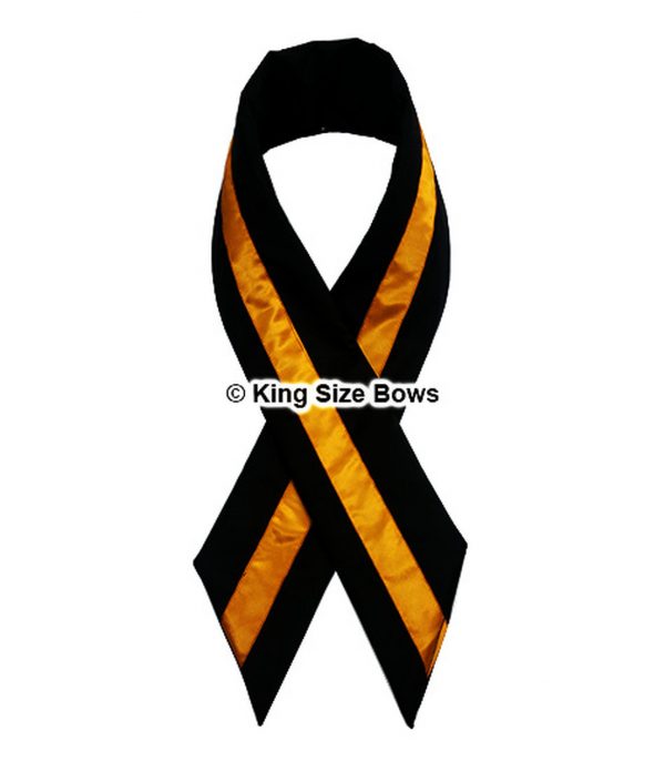 thin-gold line large cause loop suppor 911 dispatchers ribbon